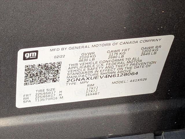 Used 2022 Chevrolet Equinox LT image 18