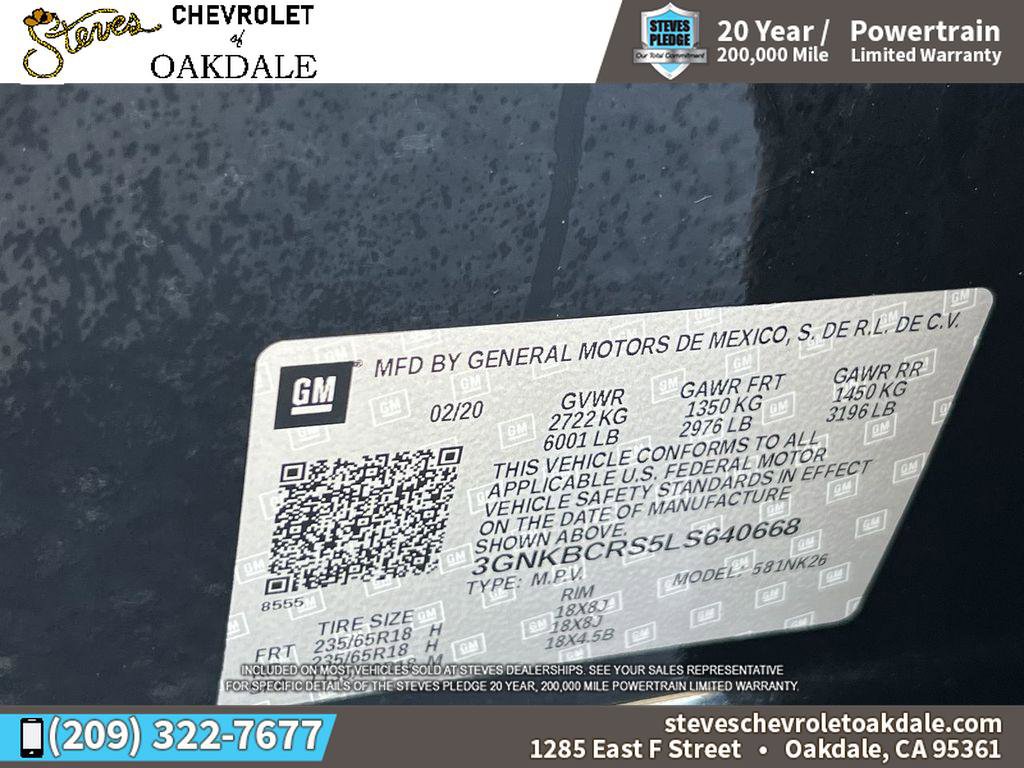 Certified 2020 Chevrolet Blazer LT image 36