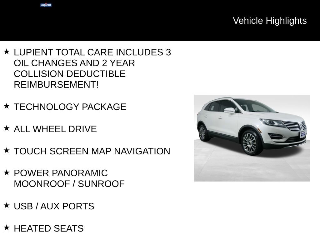 Used 2017 Lincoln MKC Reserve AWD/4WD image 7