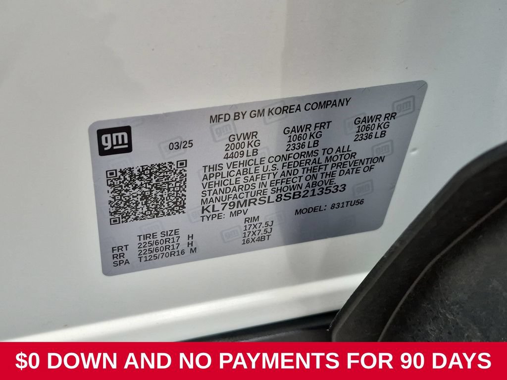 Used 2025 Chevrolet TrailBlazer LT AWD/4WD image 36