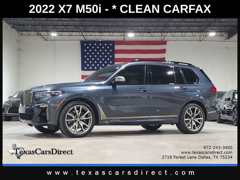 Used 2022 BMW X7 M50i w/ Executive Package