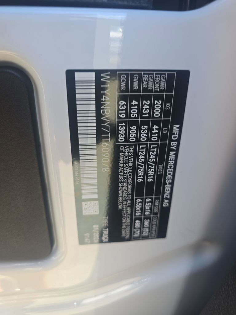 New 2026 Mercedes-Benz Sprinter 2500 image 27