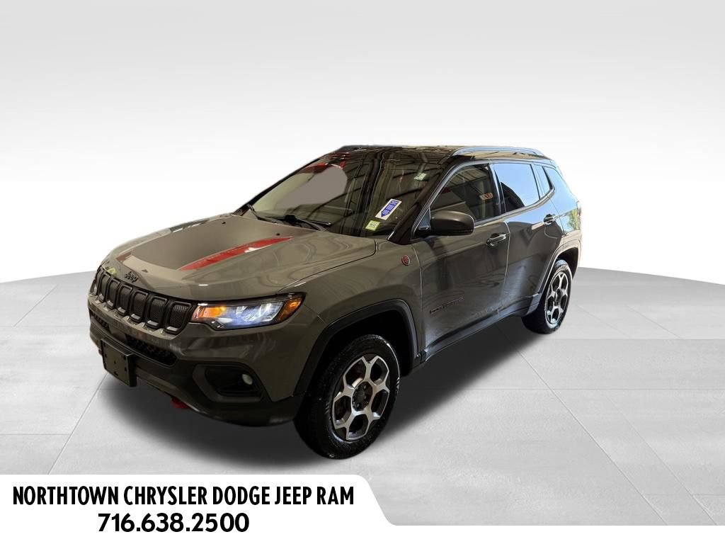 Certified 2022 Jeep Compass Trailhawk AWD/4WD image 1