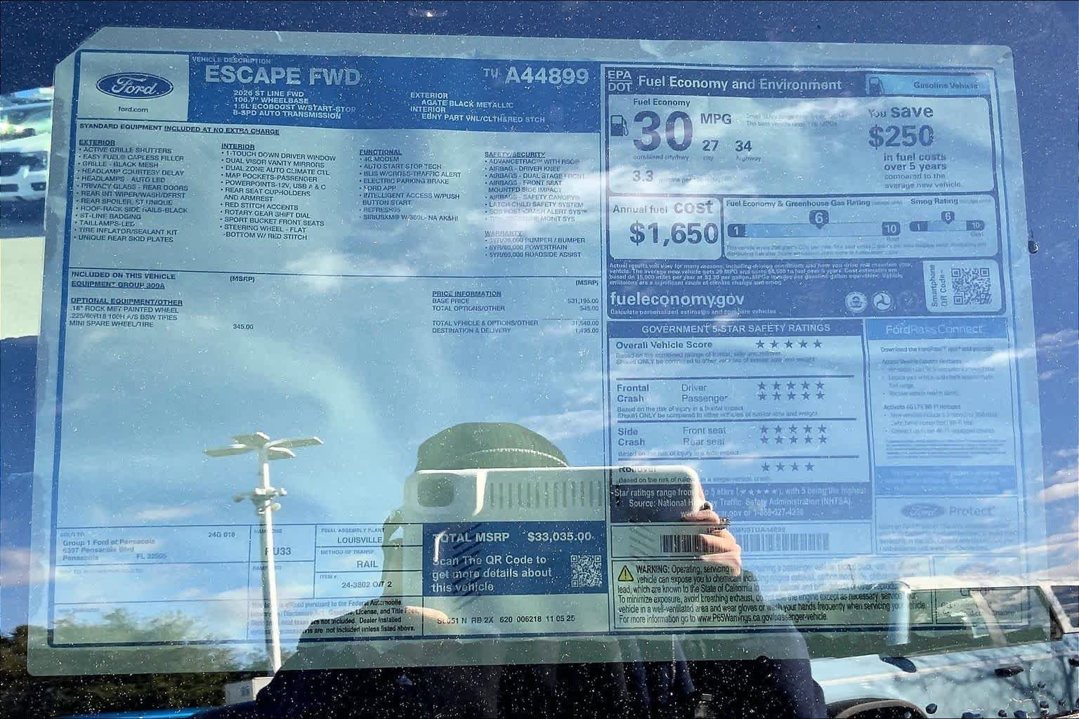 New 2026 Ford Escape ST-Line image 17