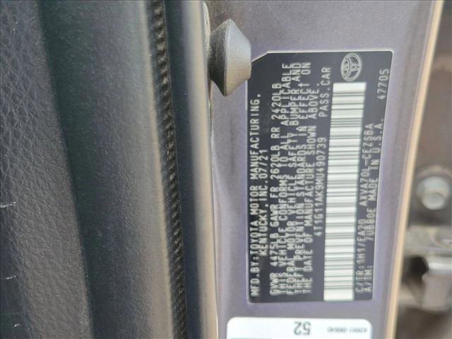 Used 2021 Toyota Camry SE FWD image 19