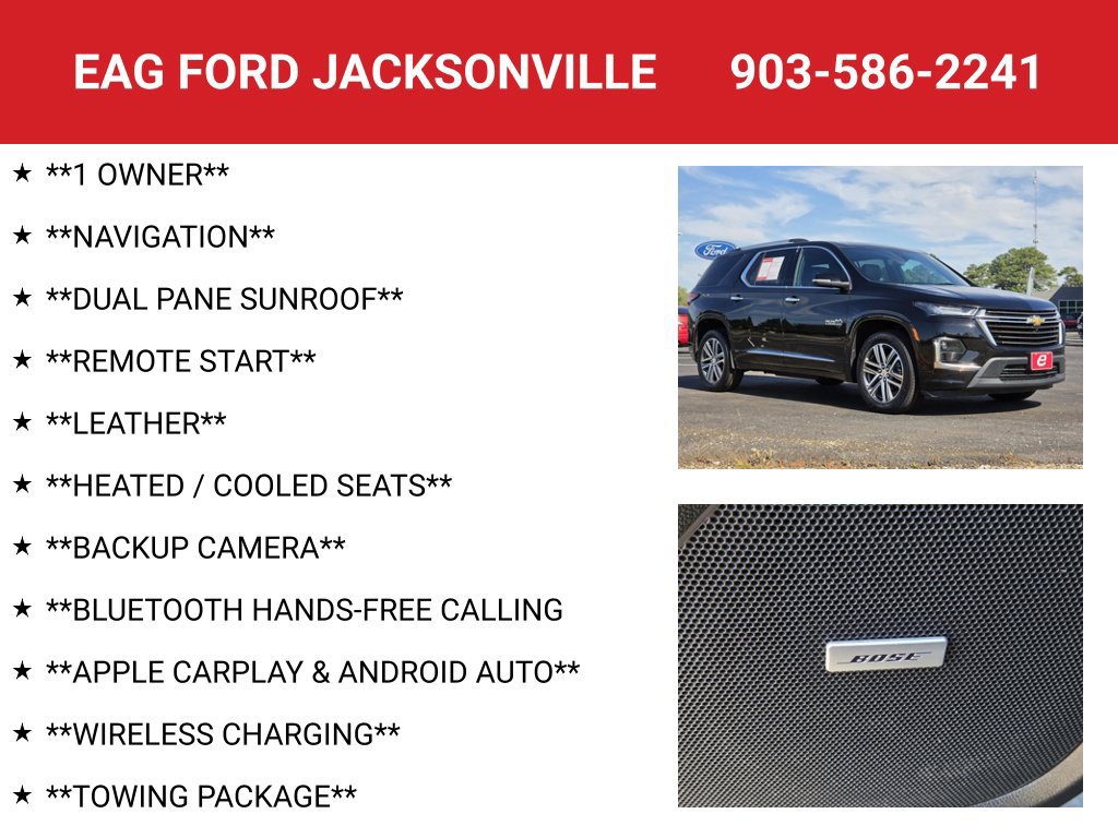 Used 2023 Chevrolet Traverse High Country FWD image 4