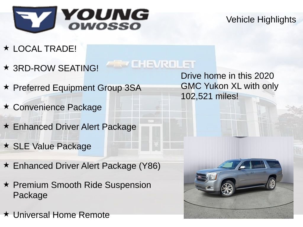 Used 2020 GMC Yukon XL SLE w/ SLE Value Package image 8