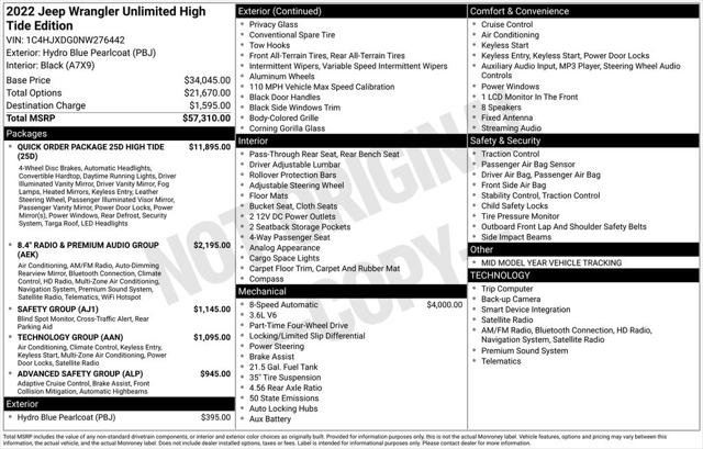 Certified 2022 Jeep Wrangler Unlimited Sport image 6