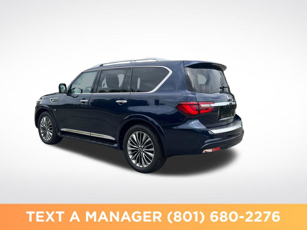Used 2018 INFINITI QX80 4WD w/ Deluxe Technology Package image 3