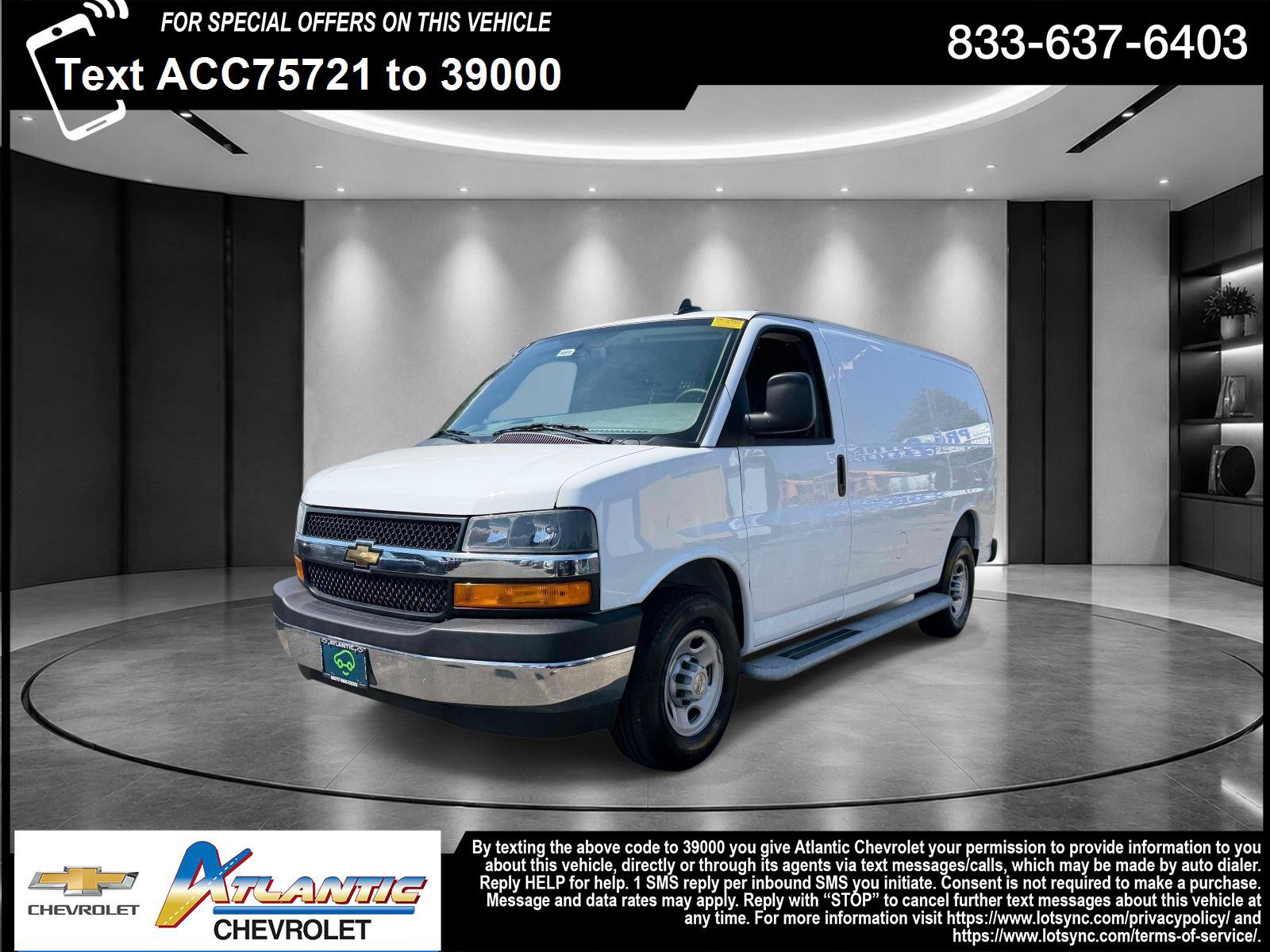 Certified 2025 Chevrolet Express 2500 w/ Driver Convenience Package RWD image 1