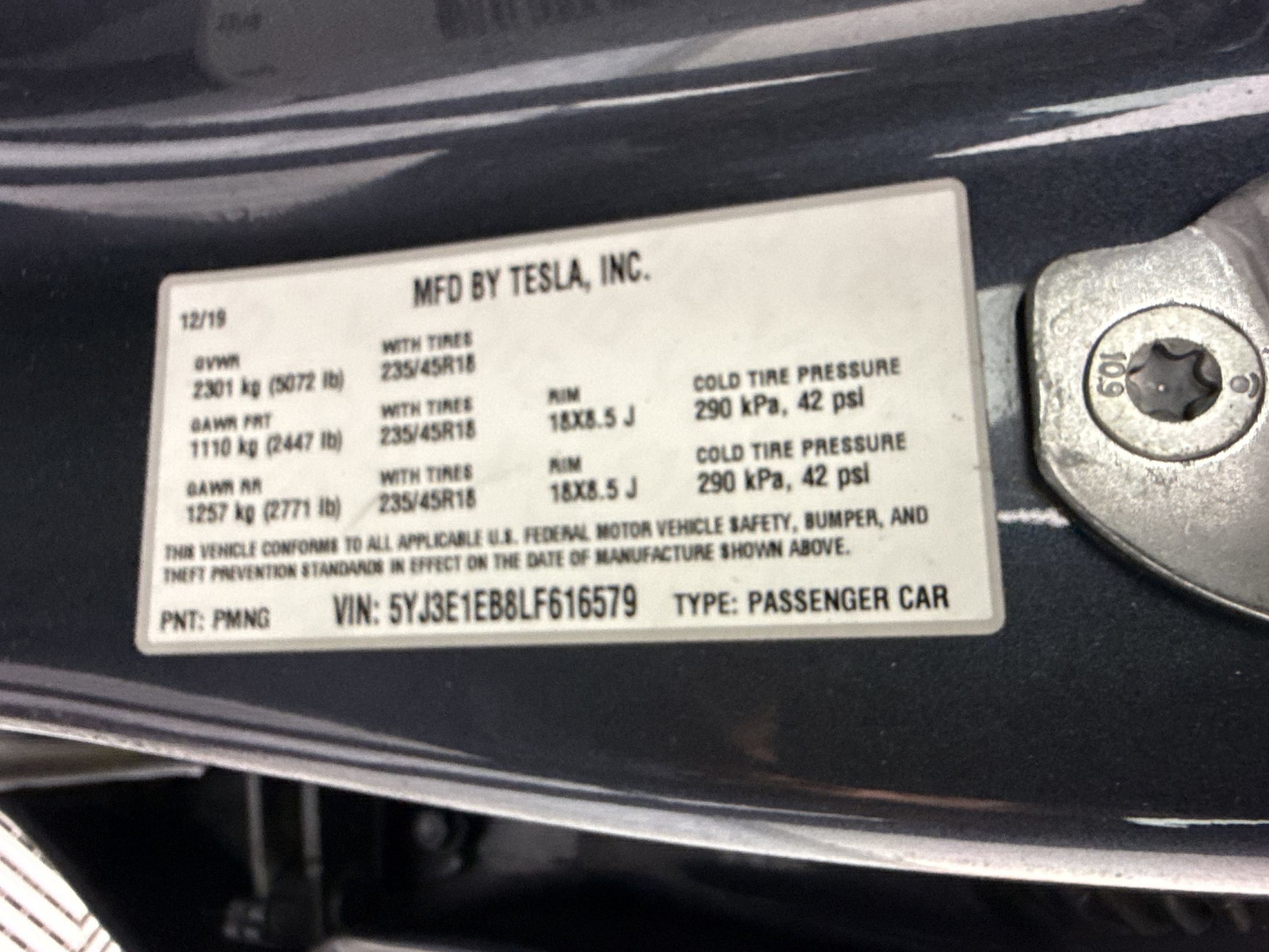 Used 2020 Tesla Model 3 Long Range AWD/4WD image 21