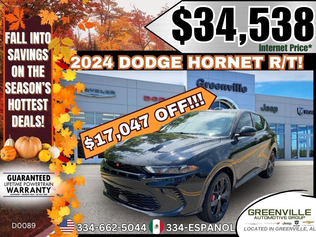 New 2024 Dodge Hornet R/T Plus