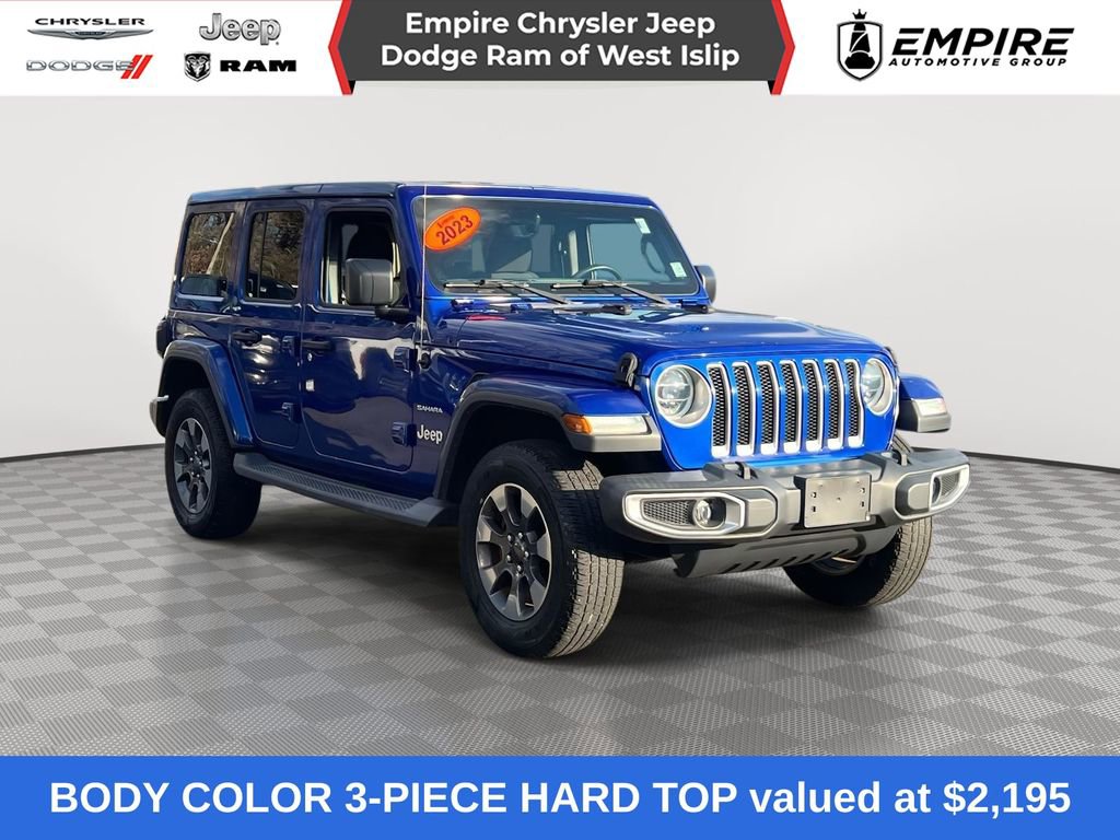 Certified 2018 Jeep Wrangler Unlimited Sahara image 1