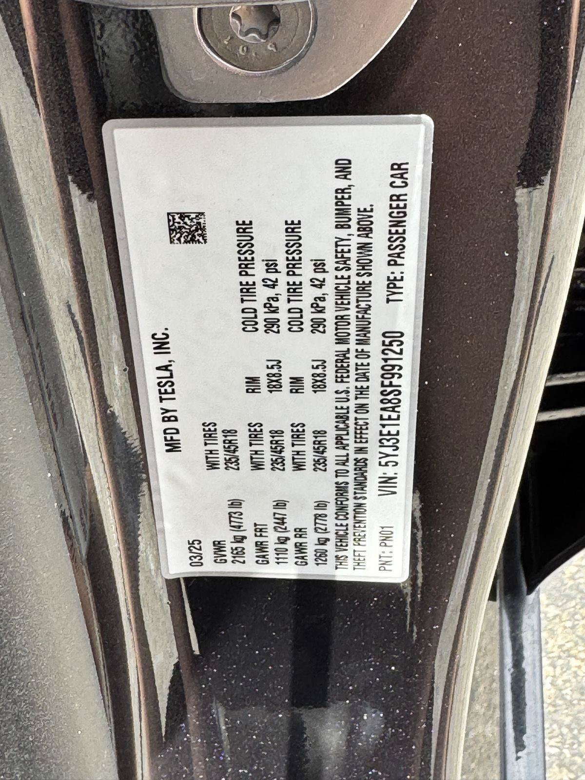 Used 2025 Tesla Model 3 Long Range RWD image 33