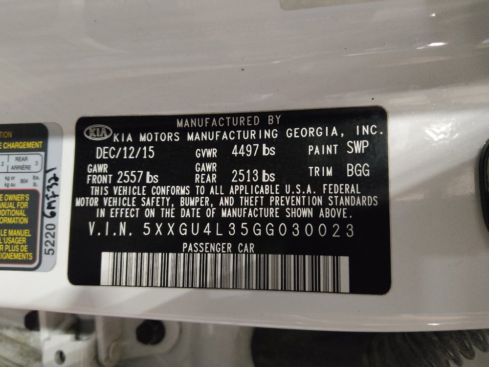 Used 2016 Kia Optima EX w/ Premium Package FWD image 33