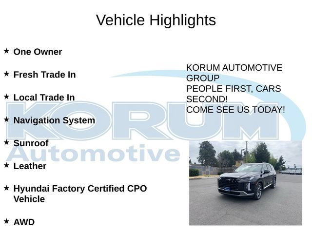 Certified 2024 Hyundai Palisade Limited AWD/4WD image 4
