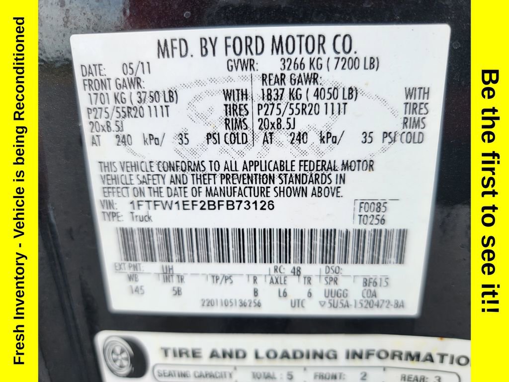 Used 2011 Ford F150 FX4 w/ FX Luxury Pkg AWD/4WD image 28