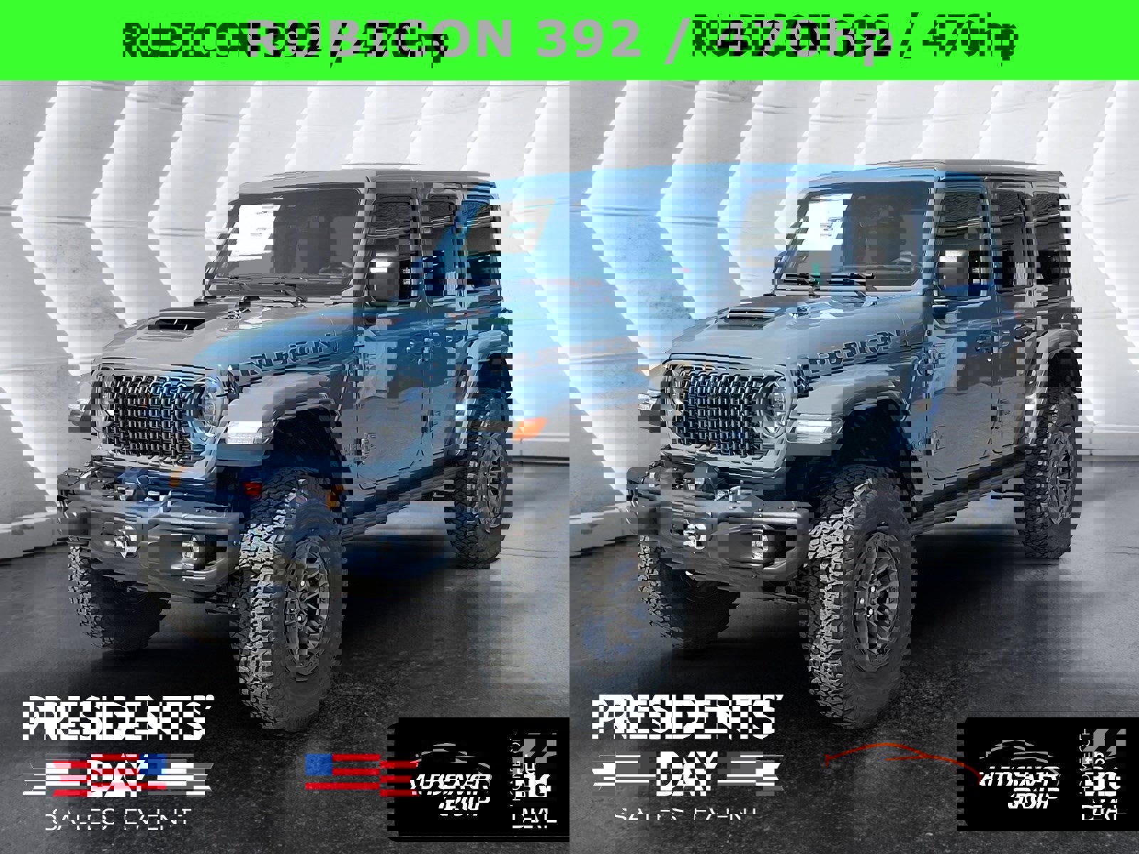 New 2025 Jeep Wrangler Unlimited Rubicon 392