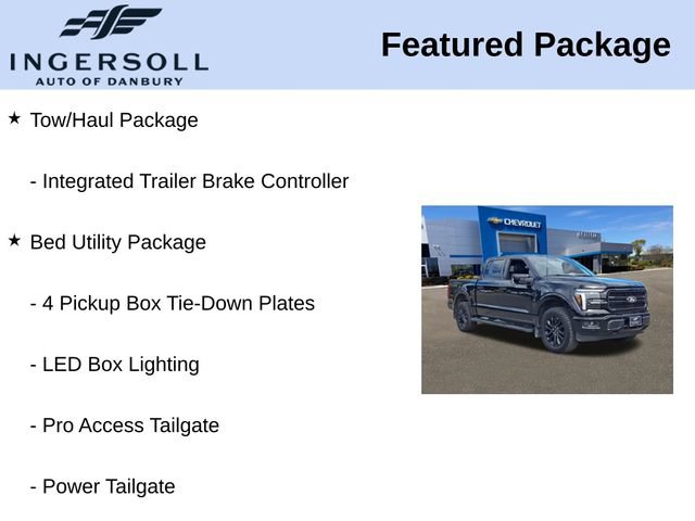 Used 2025 Ford F150 Lariat w/ Bed Utility Package AWD/4WD image 15