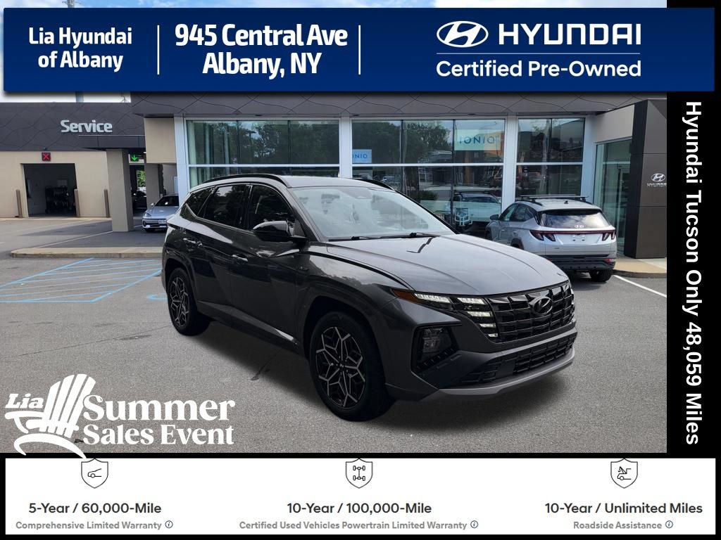 Certified 2022 Hyundai Tucson N Line w/ Cargo Package