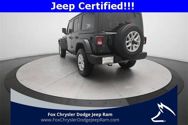 Certified 2023 Jeep Wrangler Sport S image 33