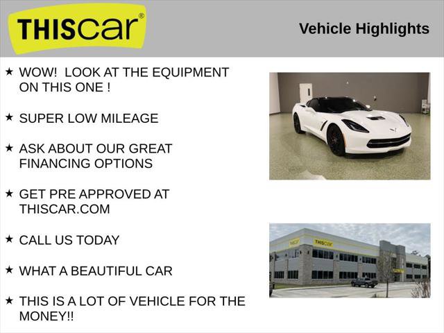 Used 2015 Chevrolet Corvette Stingray Coupe w/ 2LT Preferred Equipment Group RWD image 9