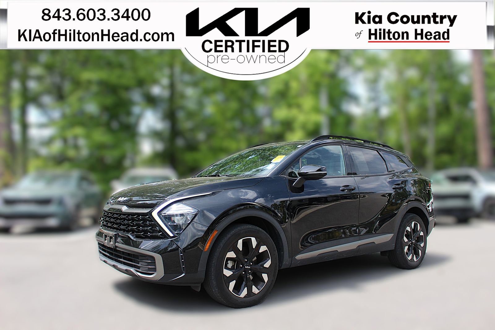 Certified 2023 Kia Sportage X-Line w/ X-Line Premium Package
