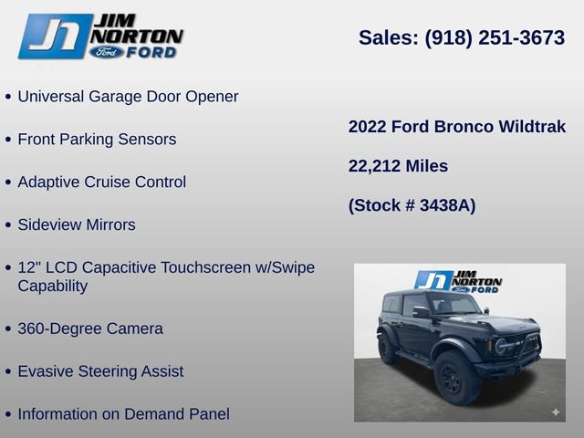 Used 2022 Ford Bronco Wildtrak image 16
