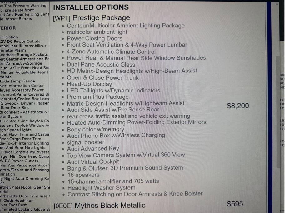 Used 2019 Audi A6 3.0T Prestige w/ Prestige Package image 2