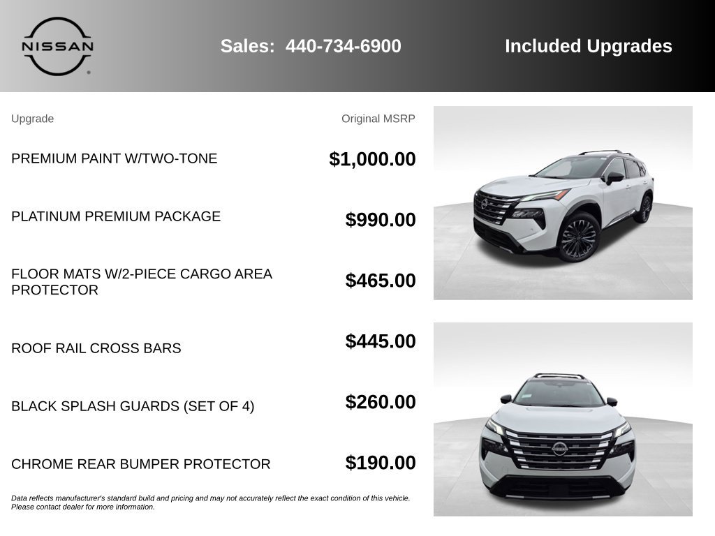 New 2026 Nissan Rogue Platinum w/ Platinum Premium Package AWD/4WD image 7