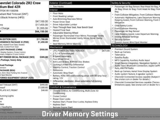 Used 2024 Chevrolet Colorado ZR2 w/ ZR2 Bison Edition AWD/4WD image 43