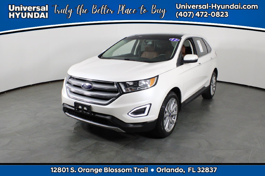 Used 2017 Ford Edge Titanium w/ Equipment Group 301A AWD/4WD 360° Tour