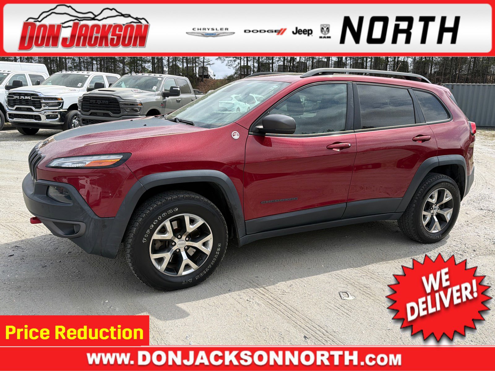 Used 2015 Jeep Cherokee Trailhawk w/ Comfort/Convenience Group