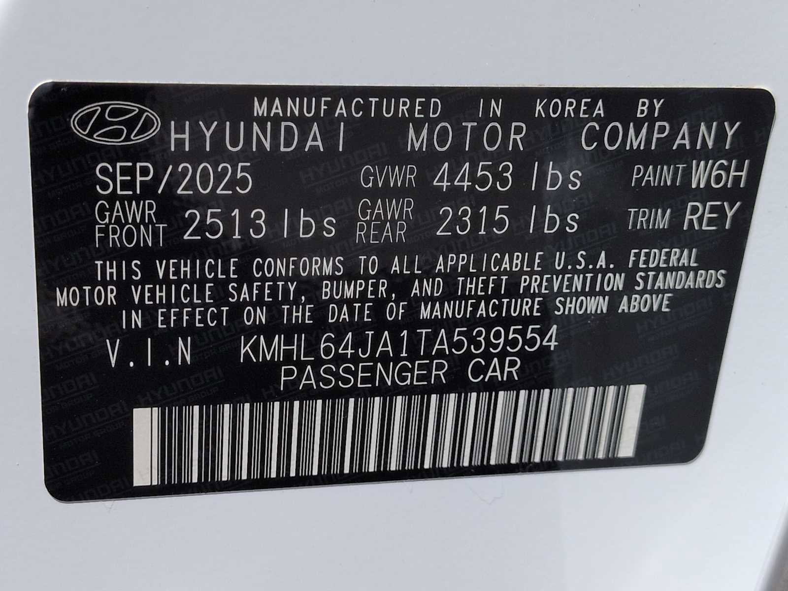 New 2026 Hyundai Sonata SEL FWD image 34