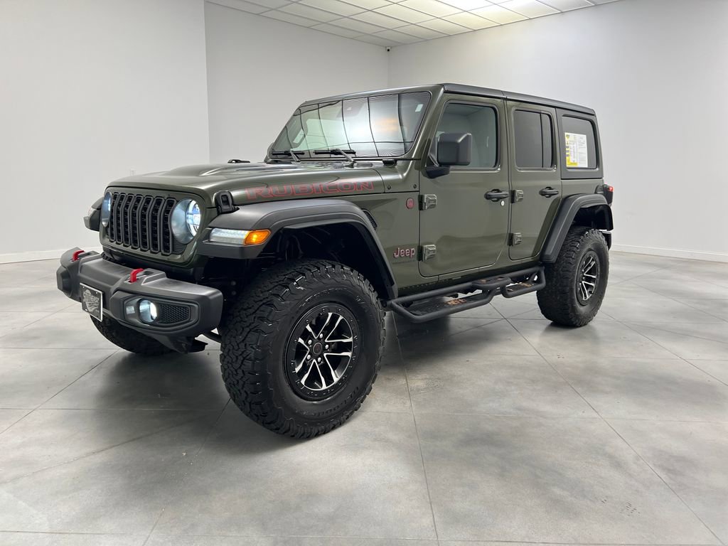 Used 2024 Jeep Wrangler Unlimited Rubicon w/ XTREMEE 35" Tire Package AWD/4WD image 3