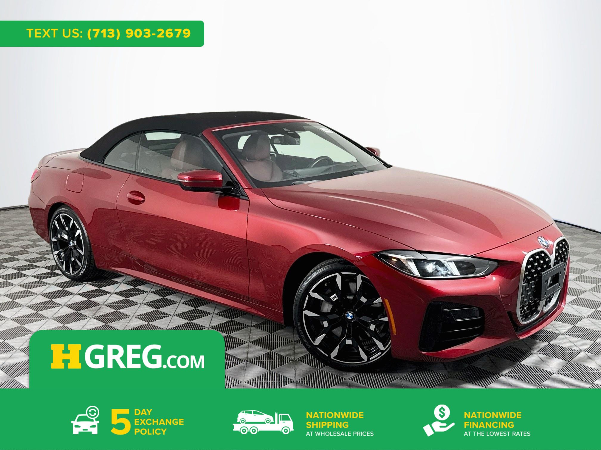 Used 2026 BMW 430i Convertible w/ M Sport Package RWD image 1