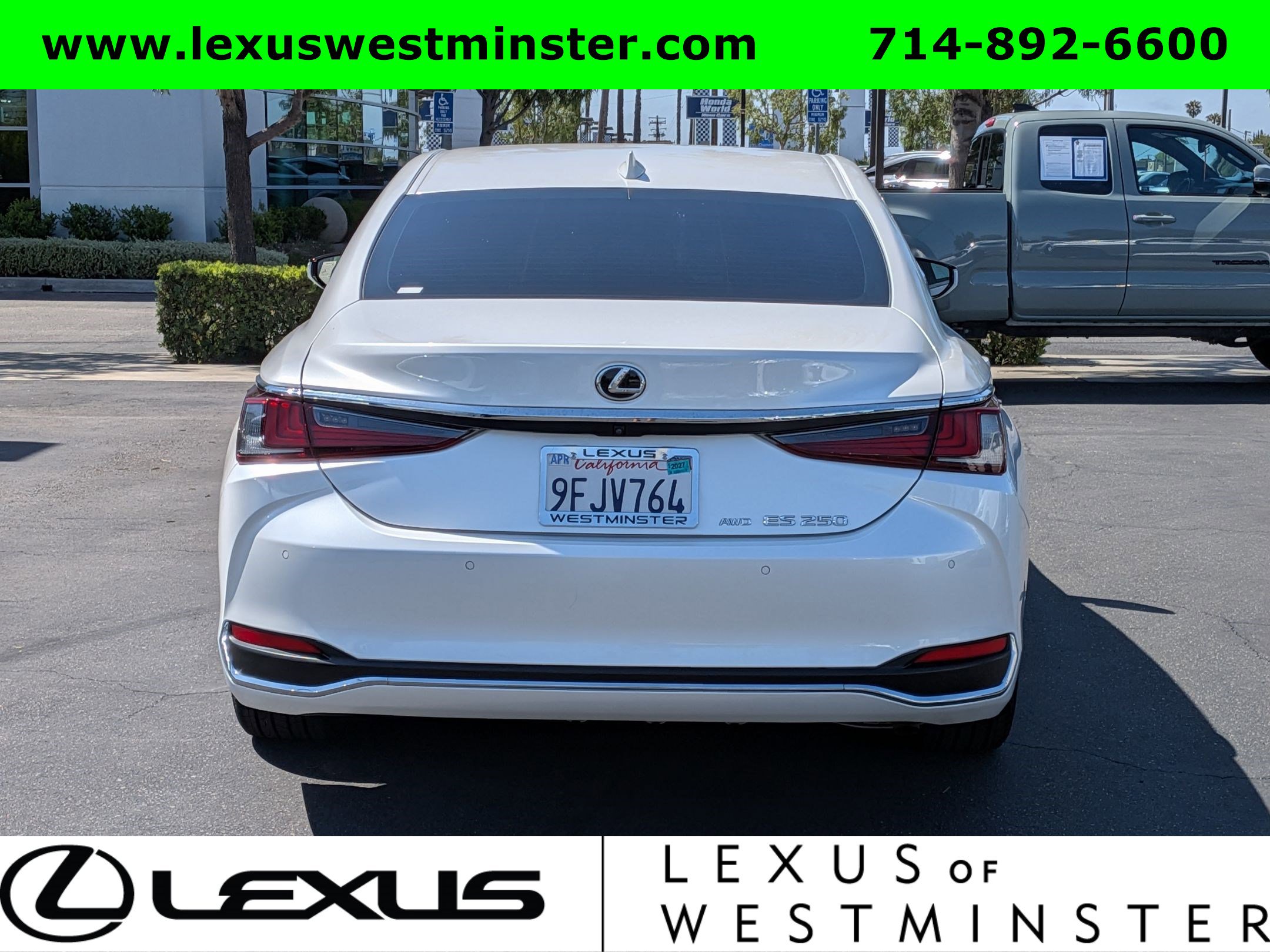 Certified 2023 Lexus ES 250 w/ Premium Package AWD/4WD image 9