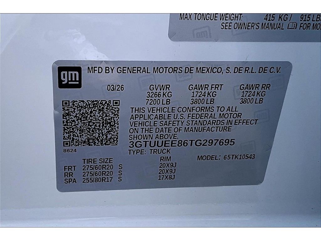 New 2026 GMC Sierra 1500 AT4 w/ AT4 Premium Package AWD/4WD image 8