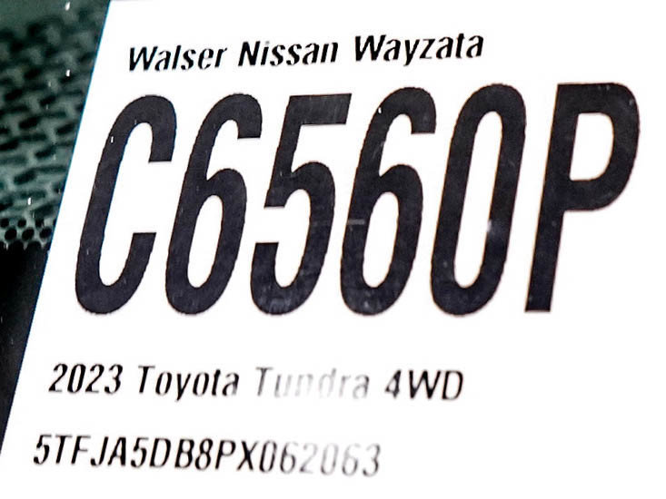 Used 2023 Toyota Tundra Limited AWD/4WD image 32