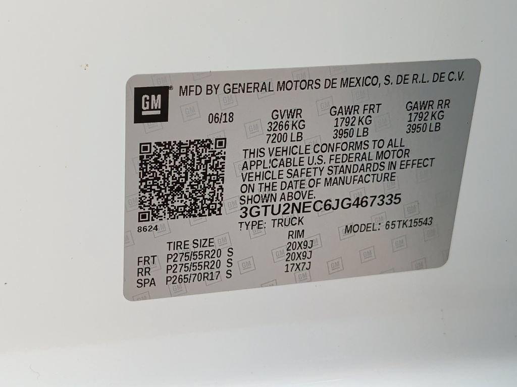 Used 2018 GMC Sierra 1500 SLT AWD/4WD image 40