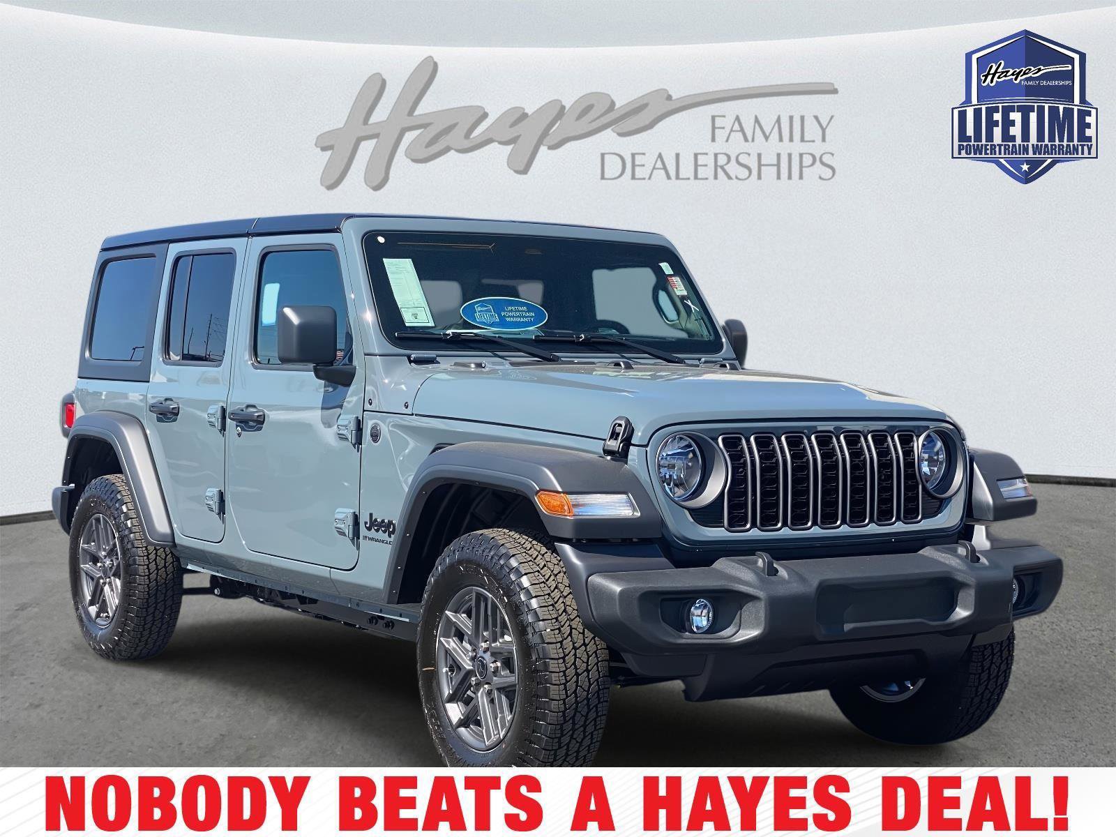 New 2025 Jeep Wrangler Sport S