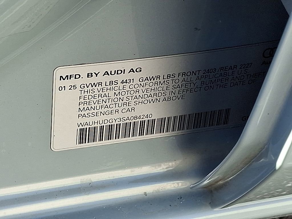 Certified 2025 Audi A3 2.0T Premium Plus w/ Premium Plus Package image 29