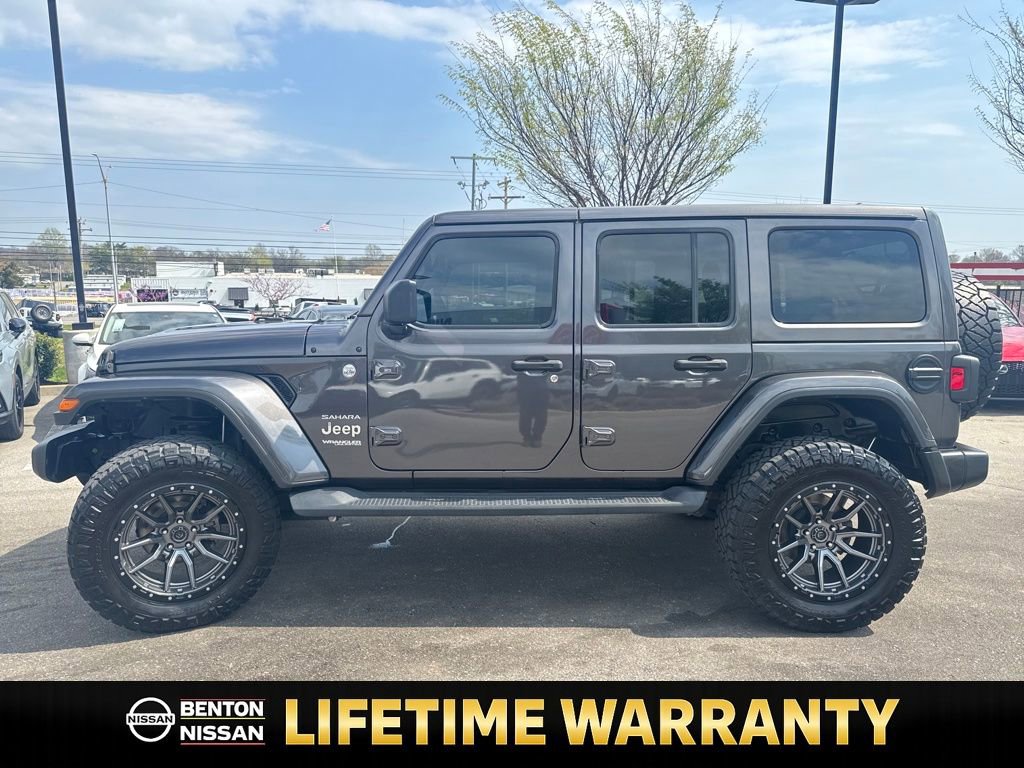 Used 2021 Jeep Wrangler Unlimited Sahara w/ Uconnect 4C Nav & Sound Group image 5