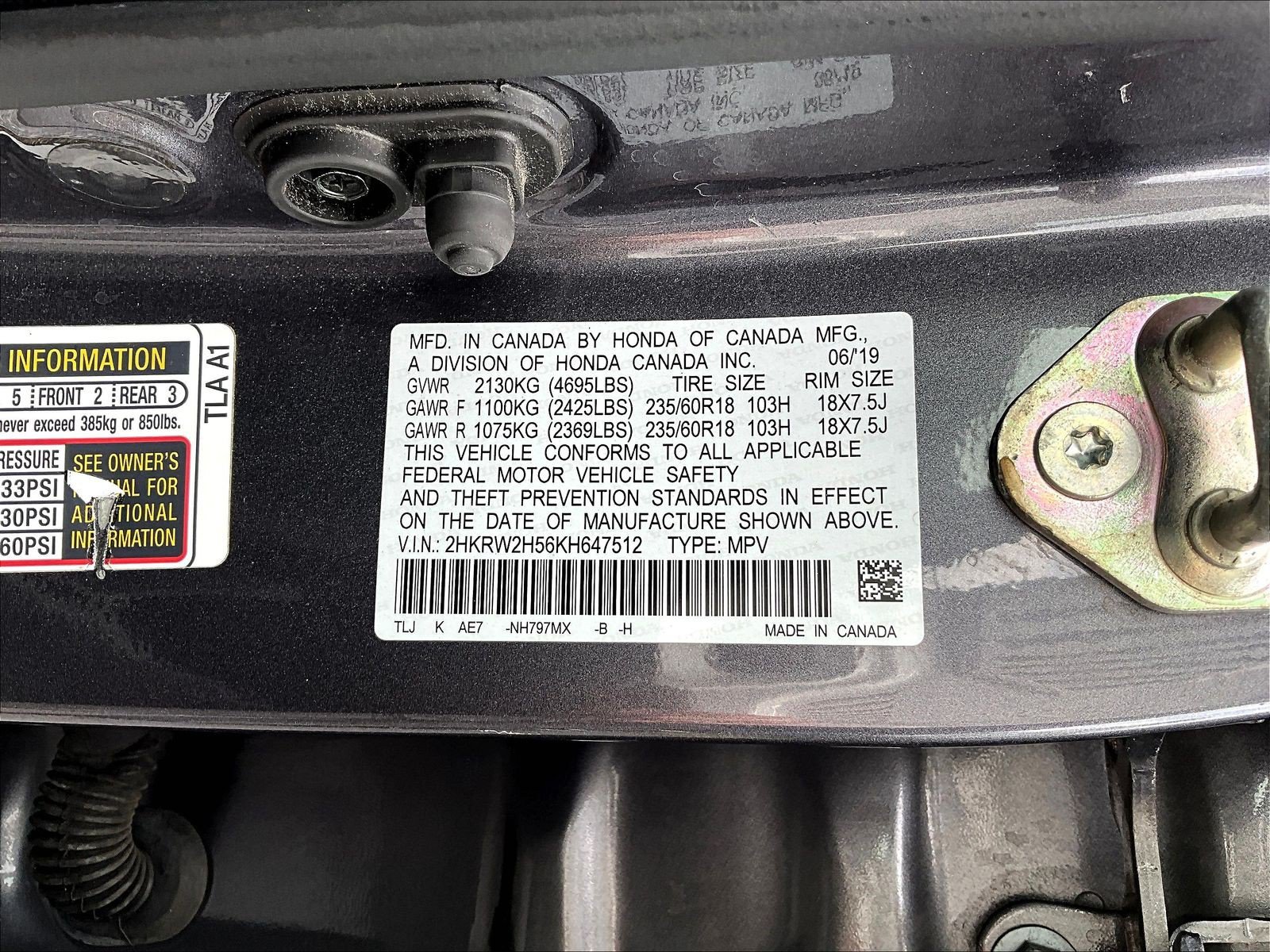 Used 2019 Honda CR-V EX image 19