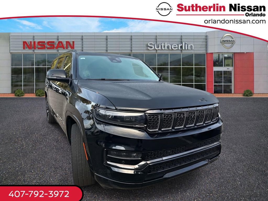 Used 2024 Jeep Grand Wagoneer L Series II w/ Quick Order Packagew 28T