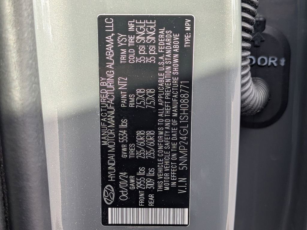 Certified 2025 Hyundai Santa Fe SEL image 22