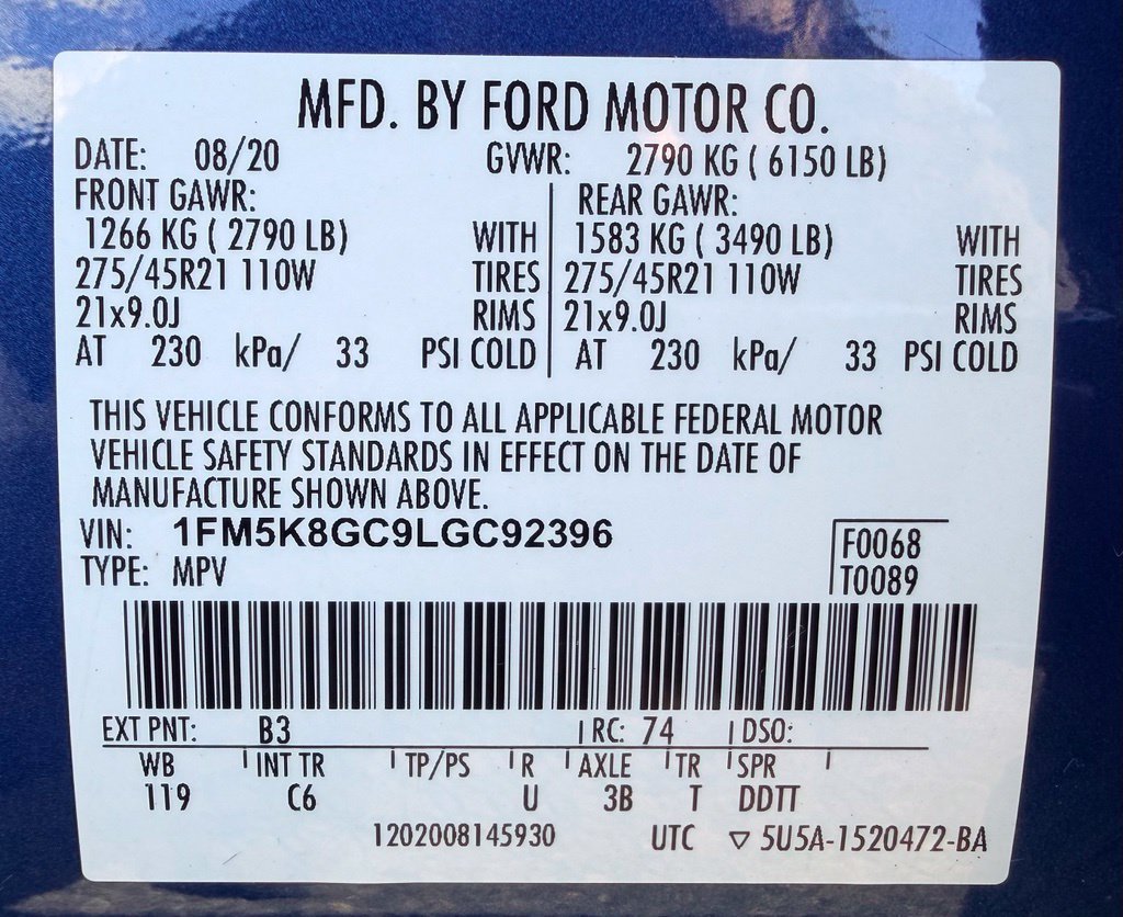 Used 2020 Ford Explorer ST w/ ST Street Pack AWD/4WD image 24