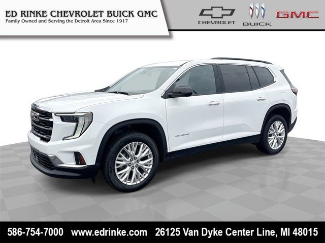 Certified 2024 GMC Acadia Elevation w/ LPO, Floor Liner Package