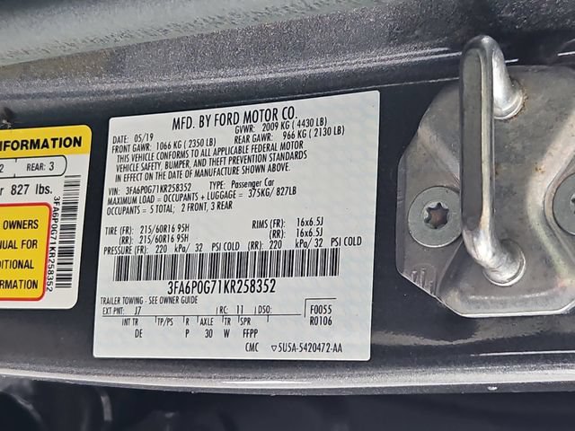 Used 2019 Ford Fusion S FWD image 30