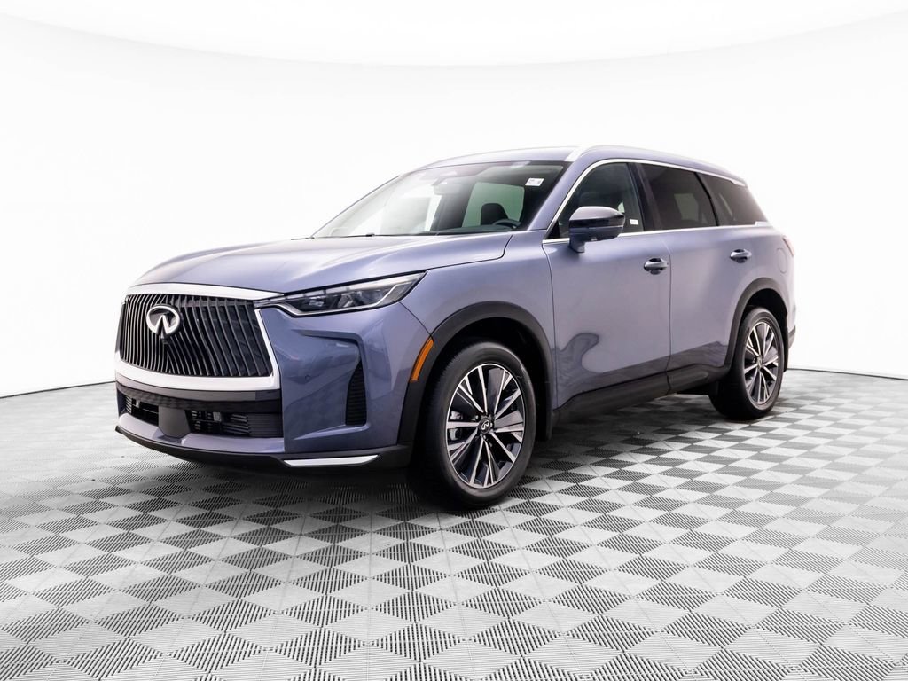New 2027 INFINITI QX60 Luxe w/ Cargo Package AWD/4WD 360° Tour